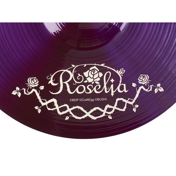 PAiSTe Roselia（BanG Dream!（バンドリ！）コラボレーションスプラッシュシンバル [Color Sound 900 Purple Splash 10] 【お取り寄せ品】 画像2