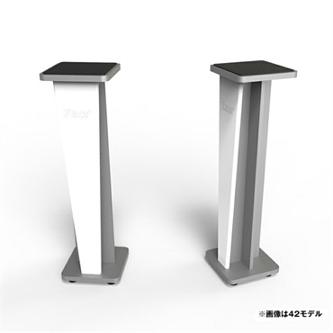 ZAOR Croce Stand 42 (pair) White Gloss/Grey【ペア】【高さ107cm