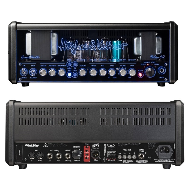 Hughes&Kettner GrandMeister Deluxe 40 & FSM432 MK IV MIDI BOARD ...