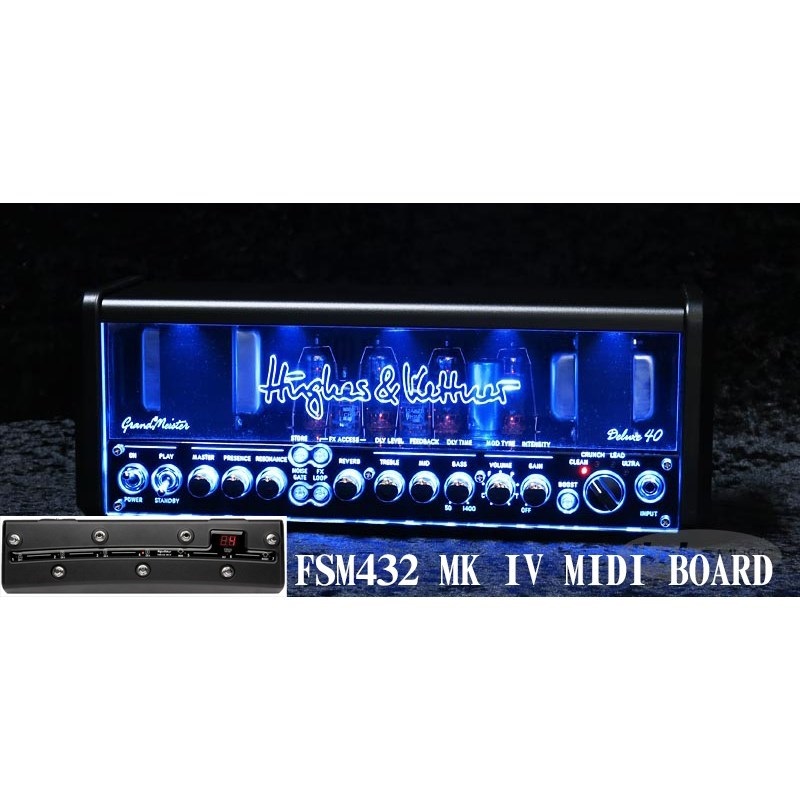 Hughes&Kettner GrandMeister Deluxe 40 & FSM432 MK IV MIDI