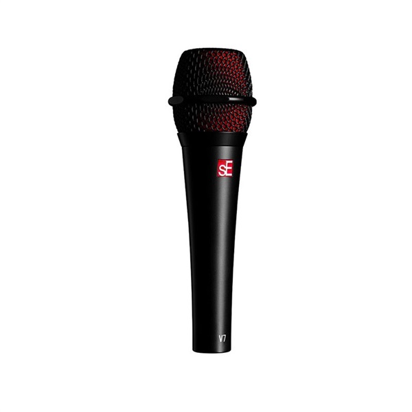 sE Electronics V7 Black(ブラック)(ダイナミックマイク)(スーパーカーディオイド)(ボーカルマイク)(超単一指向性)(エスイーエレクトロニックス) 画像1