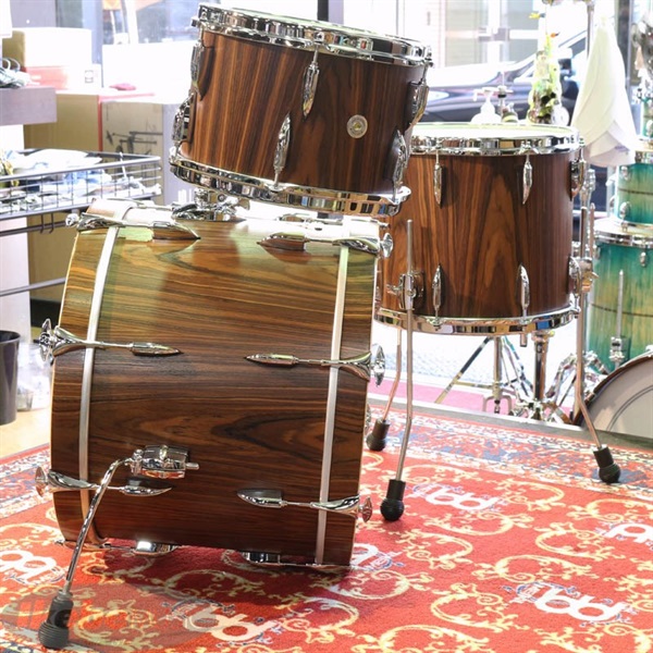 SONOR Vintage Series 3pc Drum Kit - Rosewood Semi Gloss [BD20，TT12，FT14 / VT-THREE20WM RSG]【お取り寄せ品】 画像5