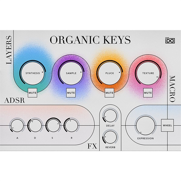 UVI Organic Keys for Falcon(代引不可)(オンライン納品) 画像2