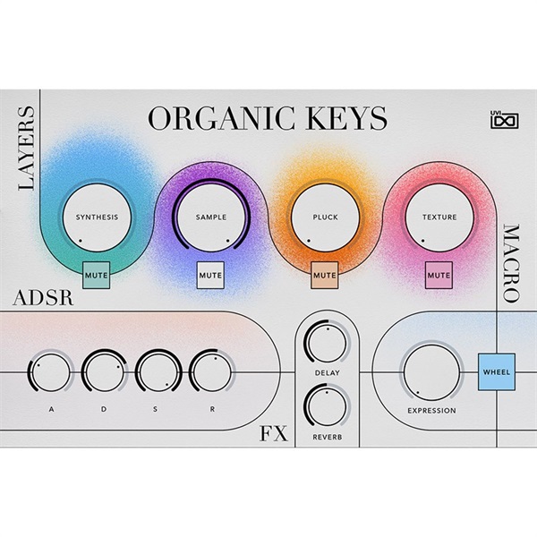 UVI Organic Keys for Falcon(代引不可)(オンライン納品) 画像3
