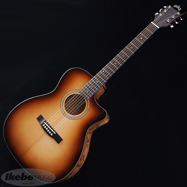 GUILD 【特価】【売り尽くしSALE】 OM-260CE DELUXE BURL ギルド 