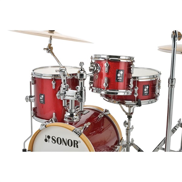 SONOR SN-AQXMIC #RMS [AQX MICRO Shell Set / Red Moon Sparkle] 【シンバル、ハードウェア別売】 画像8