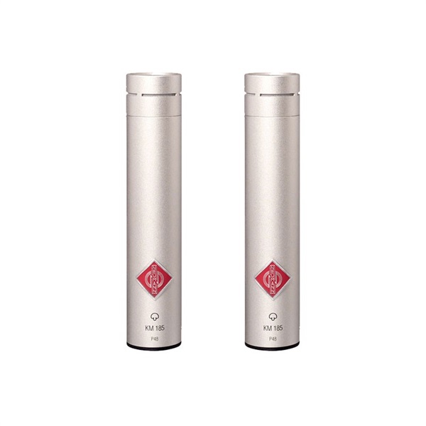 NEUMANN KM185 Stereo Set (超単一指向性)(ニッケル)(国内正規品・3年保証)(ノイマン)(コンデンサーマイク) 画像1