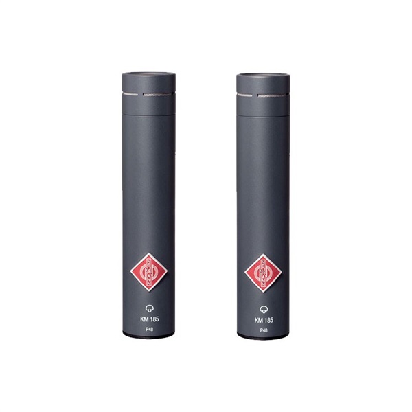 NEUMANN KM185 mt Stereo Set (超単一指向性)(ブラック)(国内正規品・3年保証)(ノイマン)(コンデンサーマイク) 画像1