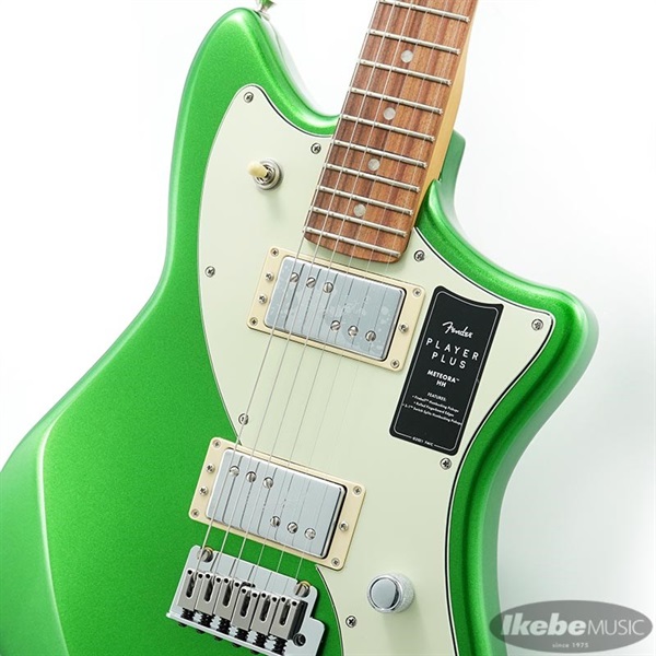 Fender MEX Player Plus Meteora HH (Cosmic Jade/Pau Ferro) 【旧価格品】 画像3
