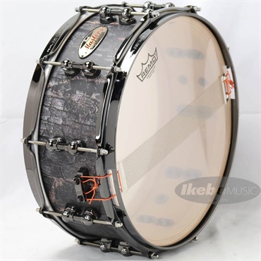 Pearl Masters Maple Reserve -MRV- Snare Drum 14×5.5 - Satin Charred Oak [MRV1455S/BN #824] 画像5