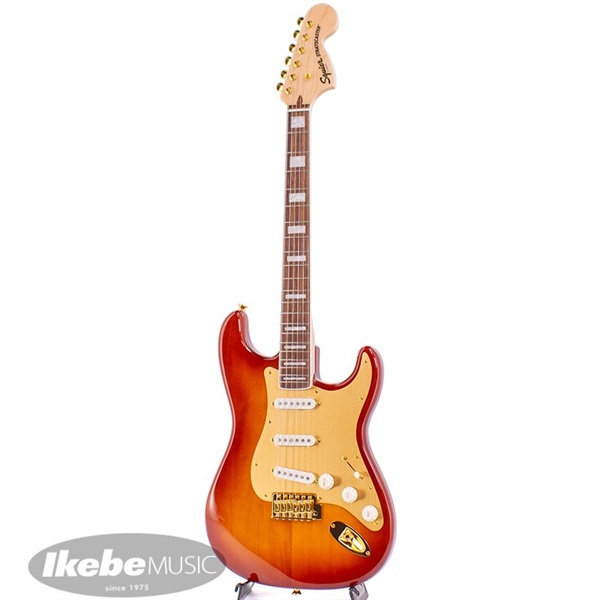 Squier by Fender 40th Anniversary Stratocaster Gold Edition (Sienna Sunburst/Laurel Fingerboard) 画像1