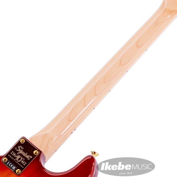 Squier by Fender 40th Anniversary Stratocaster Gold Edition (Sienna Sunburst/Laurel Fingerboard) 画像6