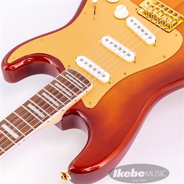 Squier by Fender 40th Anniversary Stratocaster Gold Edition (Sienna Sunburst/Laurel Fingerboard) 画像8