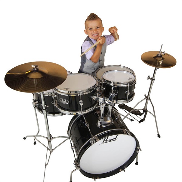 Pearl ROADSHOW Jr. Drum Set - Jet Black [RSJ465/C #31] 【キッズにもおすすめ！】 画像6