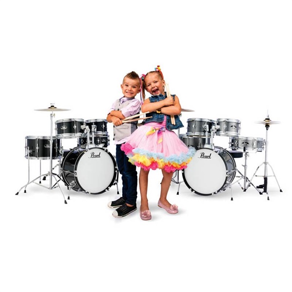 Pearl ROADSHOW Jr. Drum Set - Jet Black [RSJ465/C #31] 【キッズにもおすすめ！】 画像8