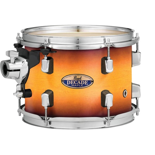 Pearl Decade Maple スタンダードサイズ ドラムフルセット w/SABIAN XSR シンバルセット [DMP825S/C-D + XSR-PFSET]【カラー：#261 Gloss Deep Red Burst】【お取り寄せ品】 画像1