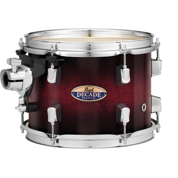 Pearl Decade Maple スタンダードサイズ ドラムフルセット w/SABIAN B8X シンバルセット [DMP825S/C-D + B8X-PFSET]【カラー：#261 Gloss Deep Red Burst】【お取り寄せ品】 画像3