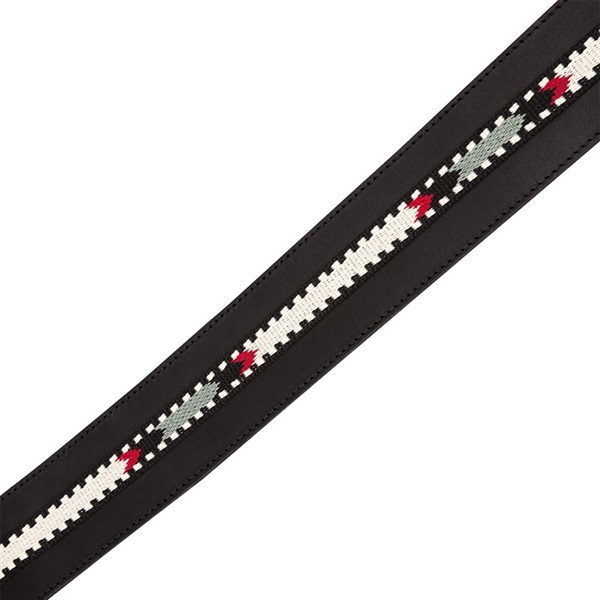 Fender USA Paramount Acoustic Leather Strap (Black) (#0990612002) 画像2