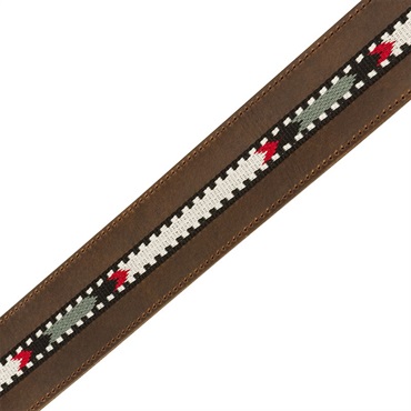 Fender USA Paramount Acoustic Leather Strap (Brown) (#09906120221) 画像2