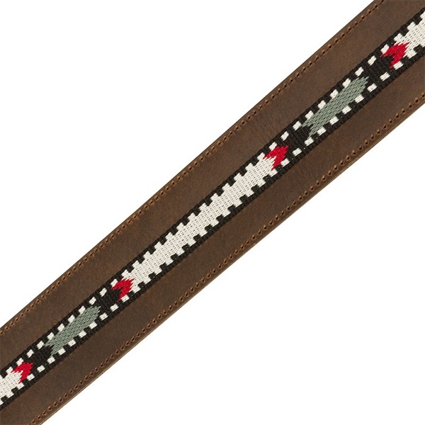 Fender USA Paramount Acoustic Leather Strap (Brown) (#09906120221) 画像2