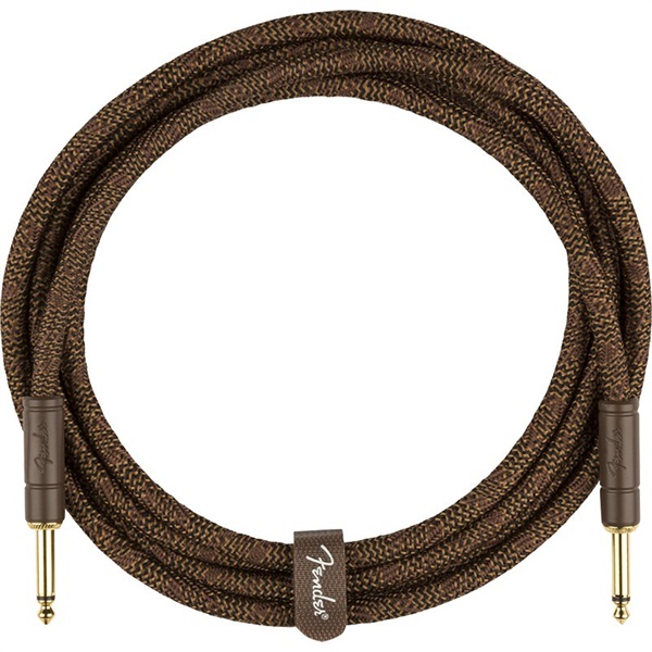 Fender USA Paramount 10’ Acoustic Instrument Cable (Brown) (#0990910007) 画像1