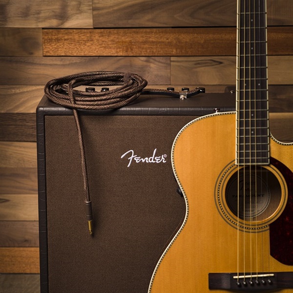 Fender USA Paramount 10’ Acoustic Instrument Cable (Brown) (#0990910007) 画像5
