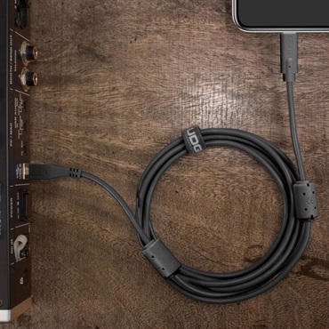 UDG U96001BL Ultimate USB2.0ケーブル C-B 1.5m Black 画像2