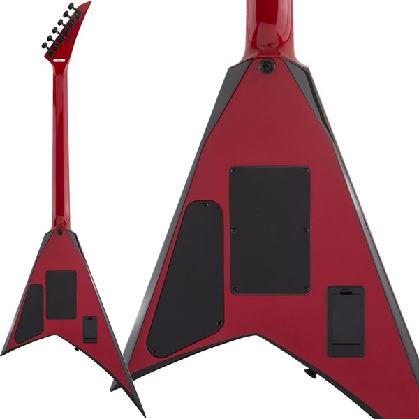 Jackson X Series Rhoads RRX24 Red with Black Bevels 画像1