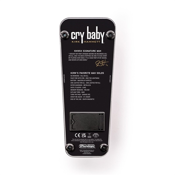 Dunlop (Jim Dunlop) 【9Vアダプタープレゼント！】KH95X Kirk Hammett Collection Cry Baby Wah 画像2