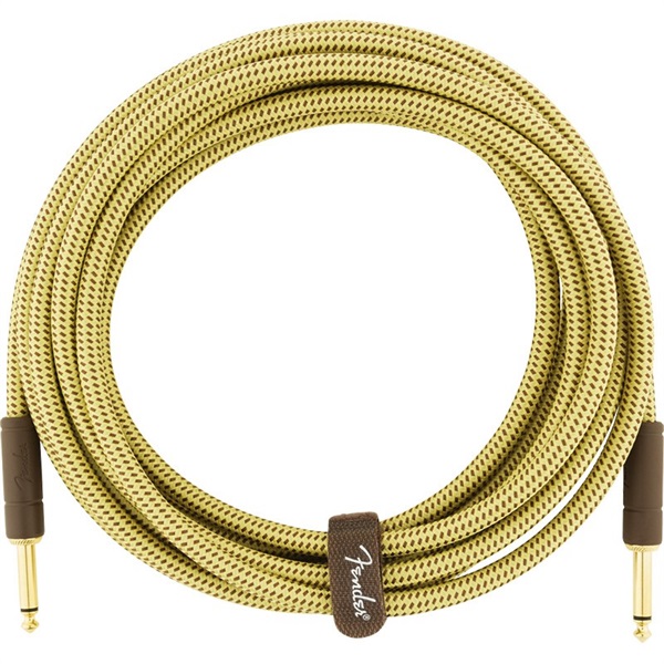 Fender USA Deluxe Series Instrument Cable， Straight/Straight， 15'， Tweed(#0990820084) 画像2