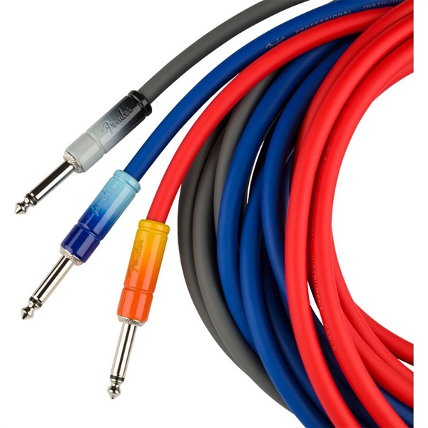 Fender USA Ombre Series Instrument Cable 10feet (Tequila Sunrise)(#0990810200) 画像3