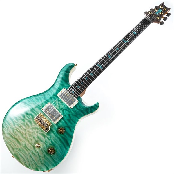 P.R.S. Private Stock Brazilian #9831 Custom24 Quilt Top Bahama Blue Dragon's Breath 画像1
