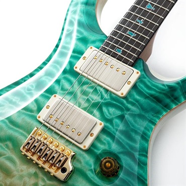 P.R.S. Private Stock Brazilian #9831 Custom24 Quilt Top Bahama Blue Dragon's Breath 画像3