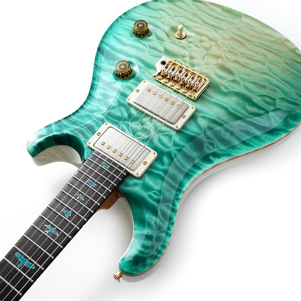P.R.S. Private Stock Brazilian #9831 Custom24 Quilt Top Bahama Blue Dragon's Breath 画像5