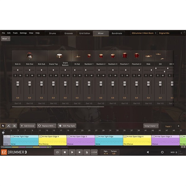 TOONTRACK EZ DRUMMER 3(オンライン納品)(2時間以内に納品) 画像3