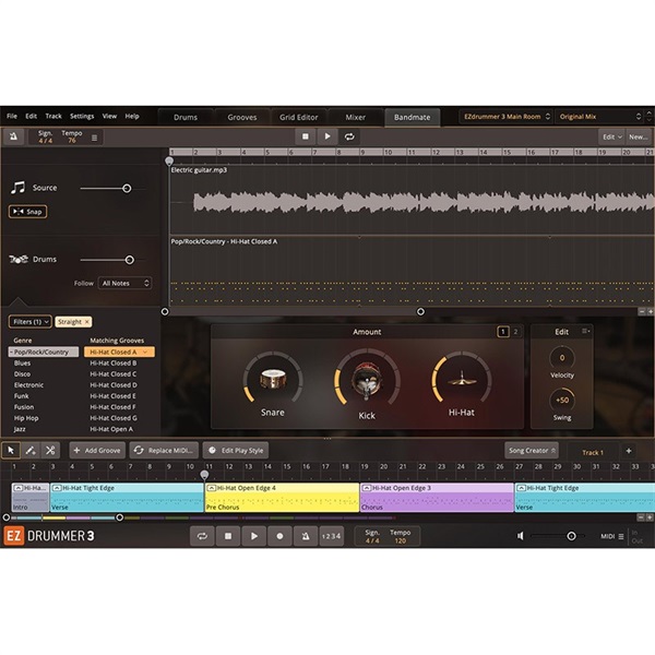 TOONTRACK EZ DRUMMER 3(オンライン納品)(2時間以内に納品) 画像4
