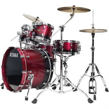 TAMA Starclassic Walnut/Birch 4pc Drum Kit - Molten Dark Raspberry Fade [WBS42S-MDR] 画像1