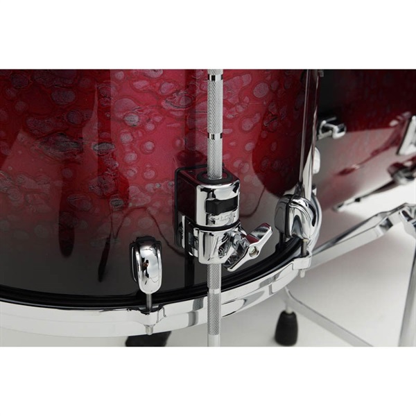 TAMA Starclassic Walnut/Birch 4pc Drum Kit - Molten Dark Raspberry Fade [WBS42S-MDR] 画像6