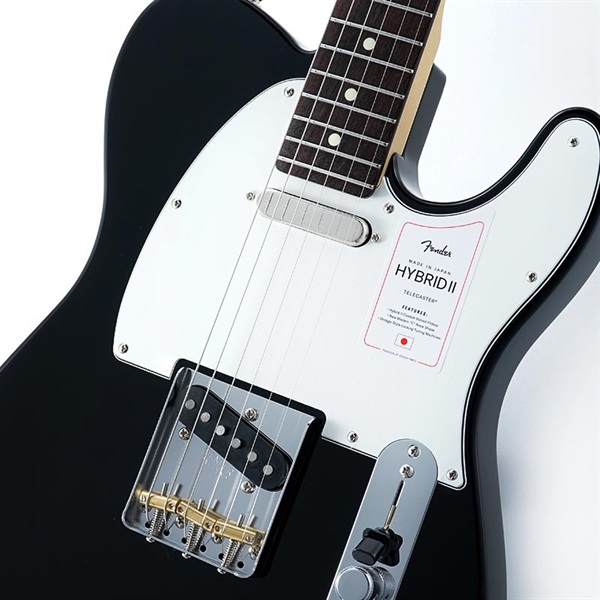 Fender Made in Japan Made in Japan Hybrid II Telecaster (Black 