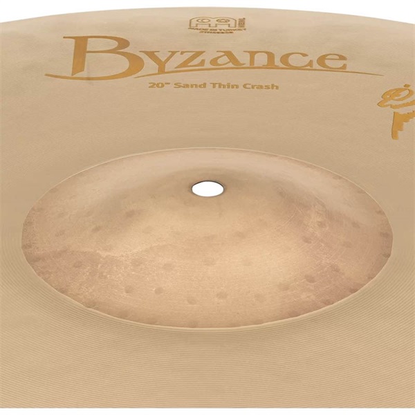 MEINL Byzance Vintage Sand Thin Crash 20 - Benny Greb Signature [B20SATC] 画像3