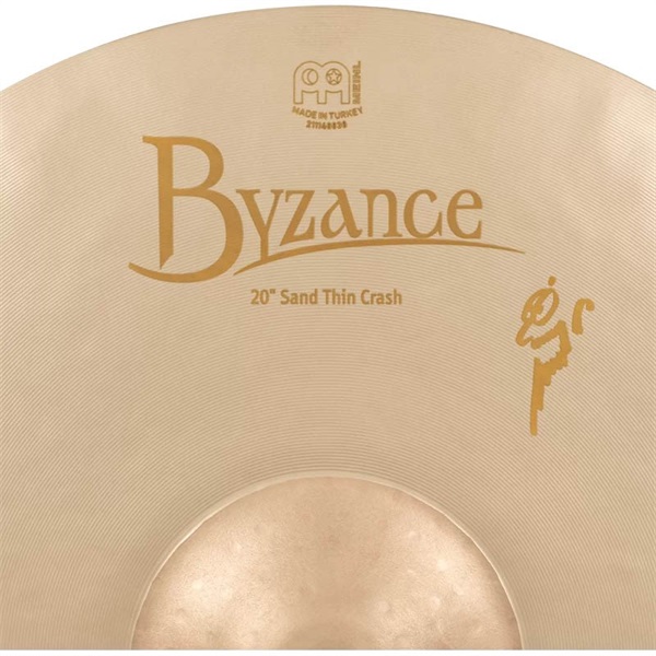 MEINL Byzance Vintage Sand Thin Crash 20 - Benny Greb Signature [B20SATC] 画像5