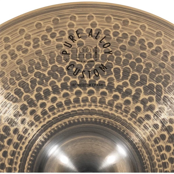 MEINL Pure Alloy Custom Medium Crash 18 [PAC18MC] 画像5
