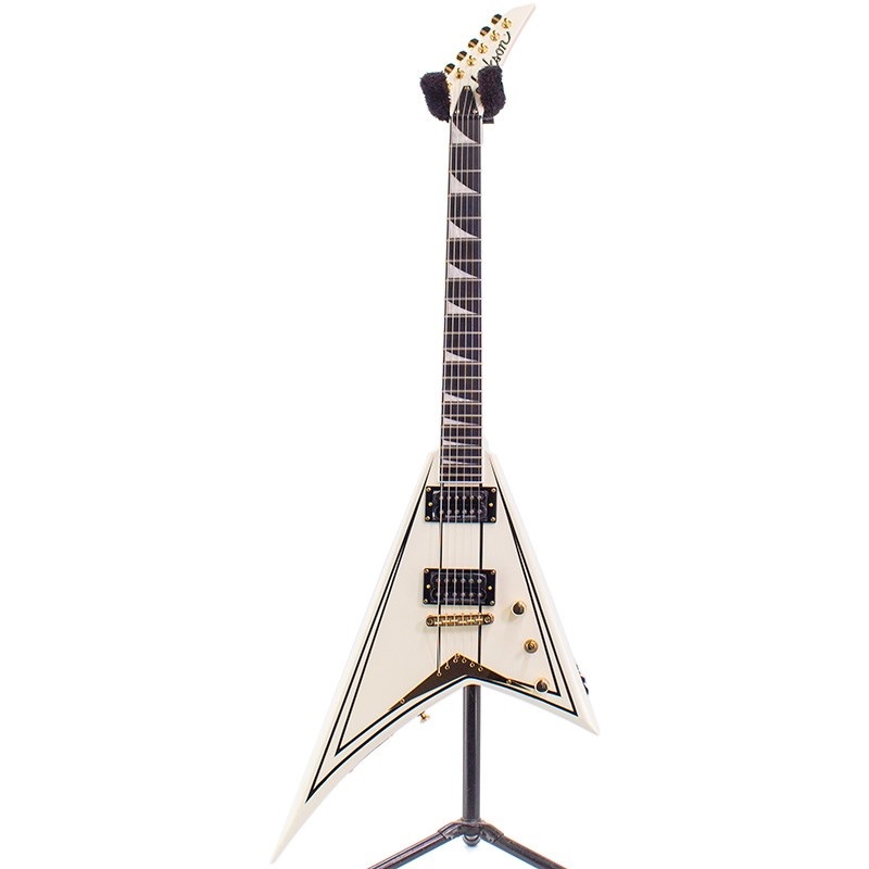 Jackson Pro Series Rhoads RRT-3 (Ivory with Black Pinstripes/Ebony) 【특가】 사진 2