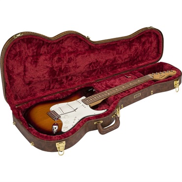 Fender USA Fender USA  Classic Series Poodle Case， Stratocaster/Telecaster (Brown) [#0996105322] 画像4