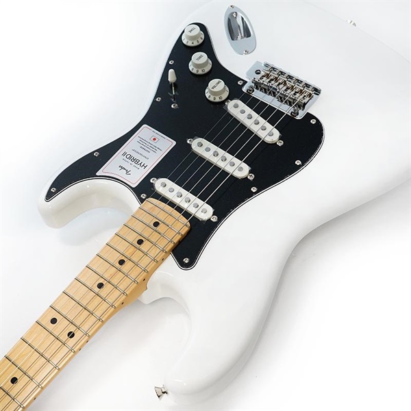 Fender Made in Japan Hybrid II Stratocaster (Arctic White/Maple