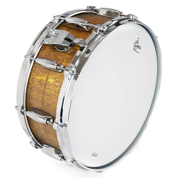 GRETSCH Keith Carlock Signature Snare Drum - 2mm Antique Aged Brass 14×5.5 [GAS5514-KC] 画像2