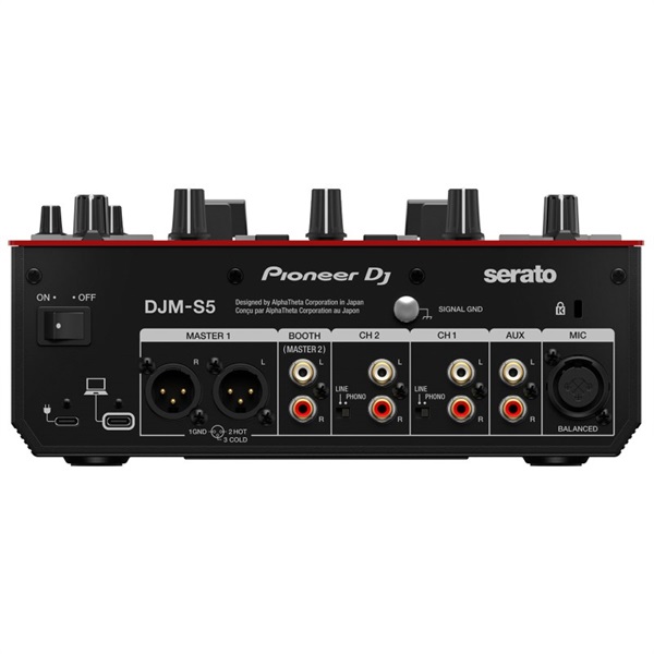 Pioneer DJ DJM-S5(ご購入特典：高品質USBケーブルOyaide d+USB Type-C