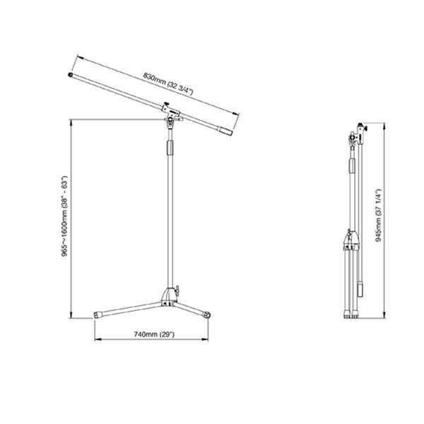 TAMA MS205VBK(Vice-Gripロングブーム) 画像2