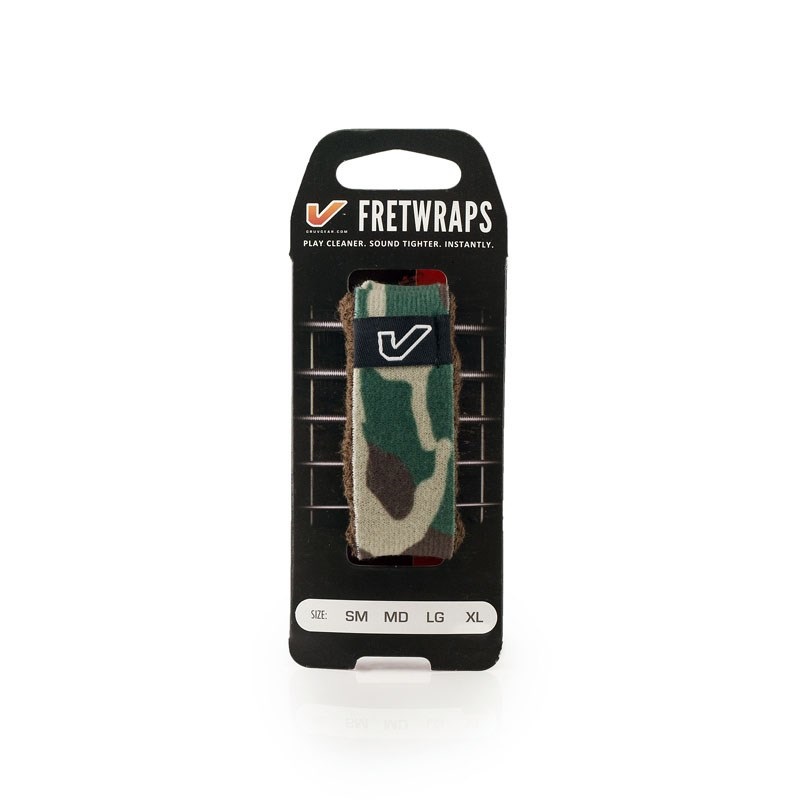Gruv Gear FretWraps FW-1PK-CMG-SM (Green Brown Camo/Small) 画像2