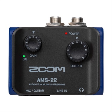 ZOOM AMS-22(AUDIO I/F for MUSIC & STREAMING) 画像1